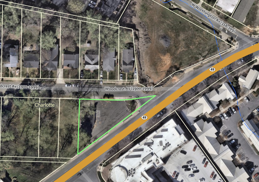 1926 South Tryon Street · Charlotte, NC 28203 For Lease · ±718 SF · $4,000/Month · TODD-NC Zoning