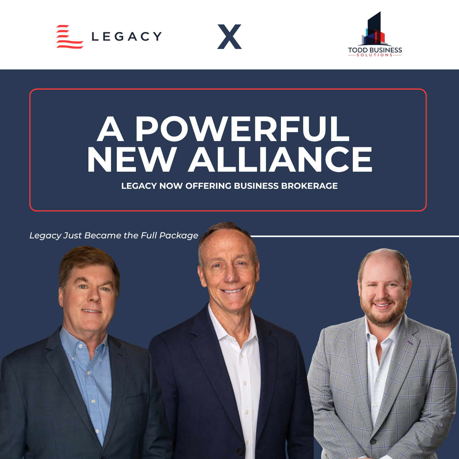 Legacy real estate advisors business brokerage services