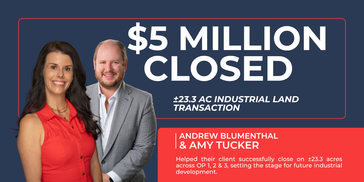Senior Brokers Andrew Blumenthal & Amy Tucker at Legacy Real Estate Advisors