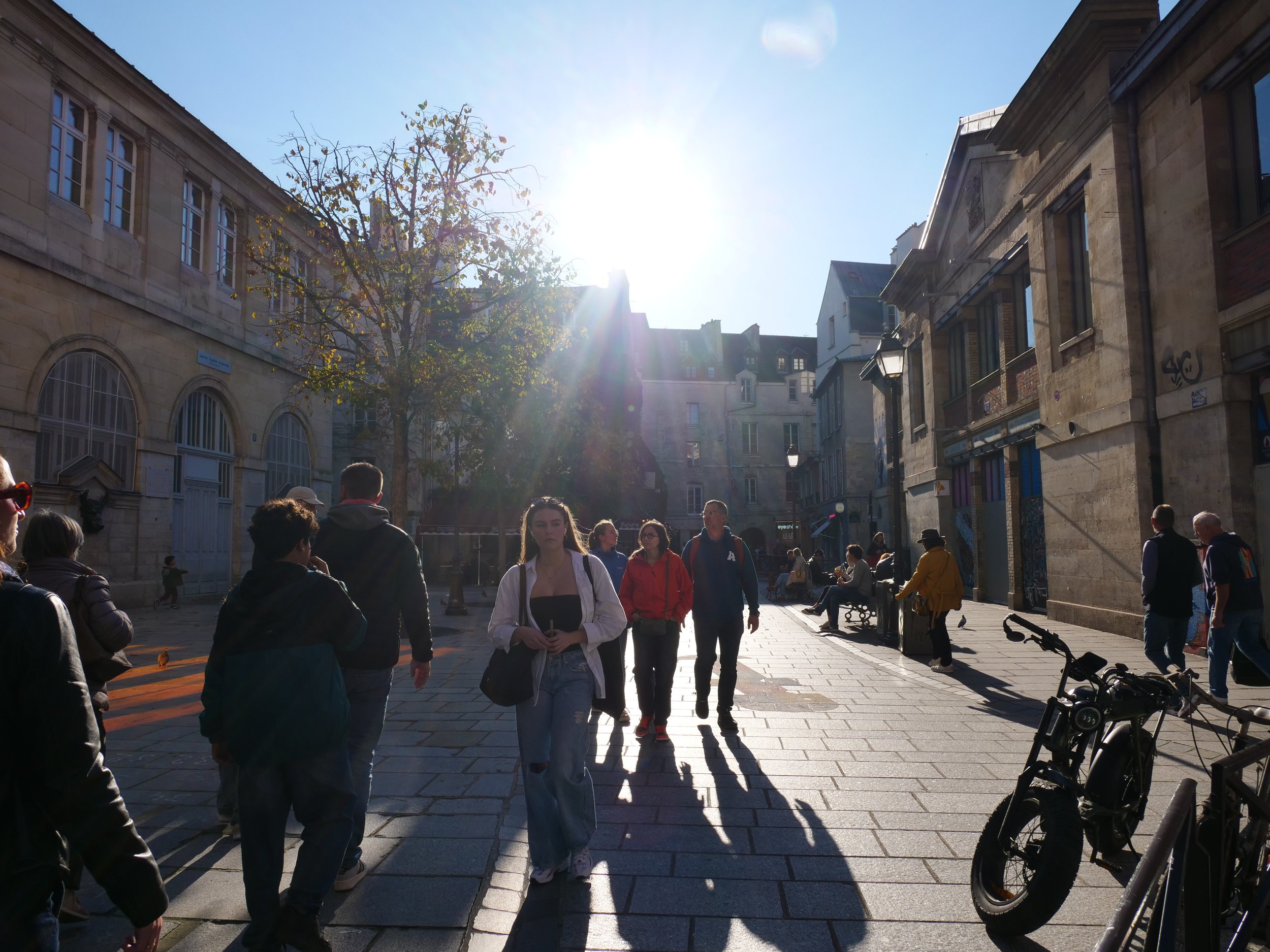 Reflect on the history of the Place des 240 Enfants, a memorial square that honors the past with dignity.