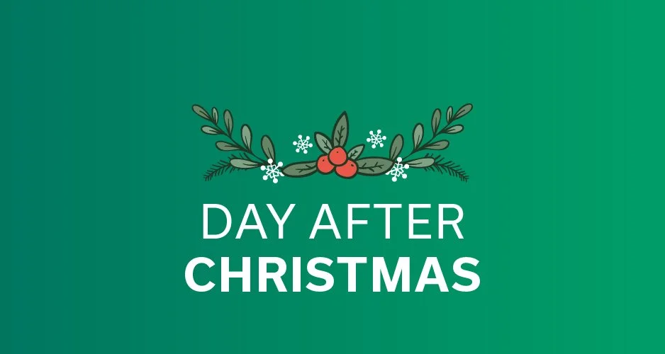 Day after Christmas - MACOG Office Closed