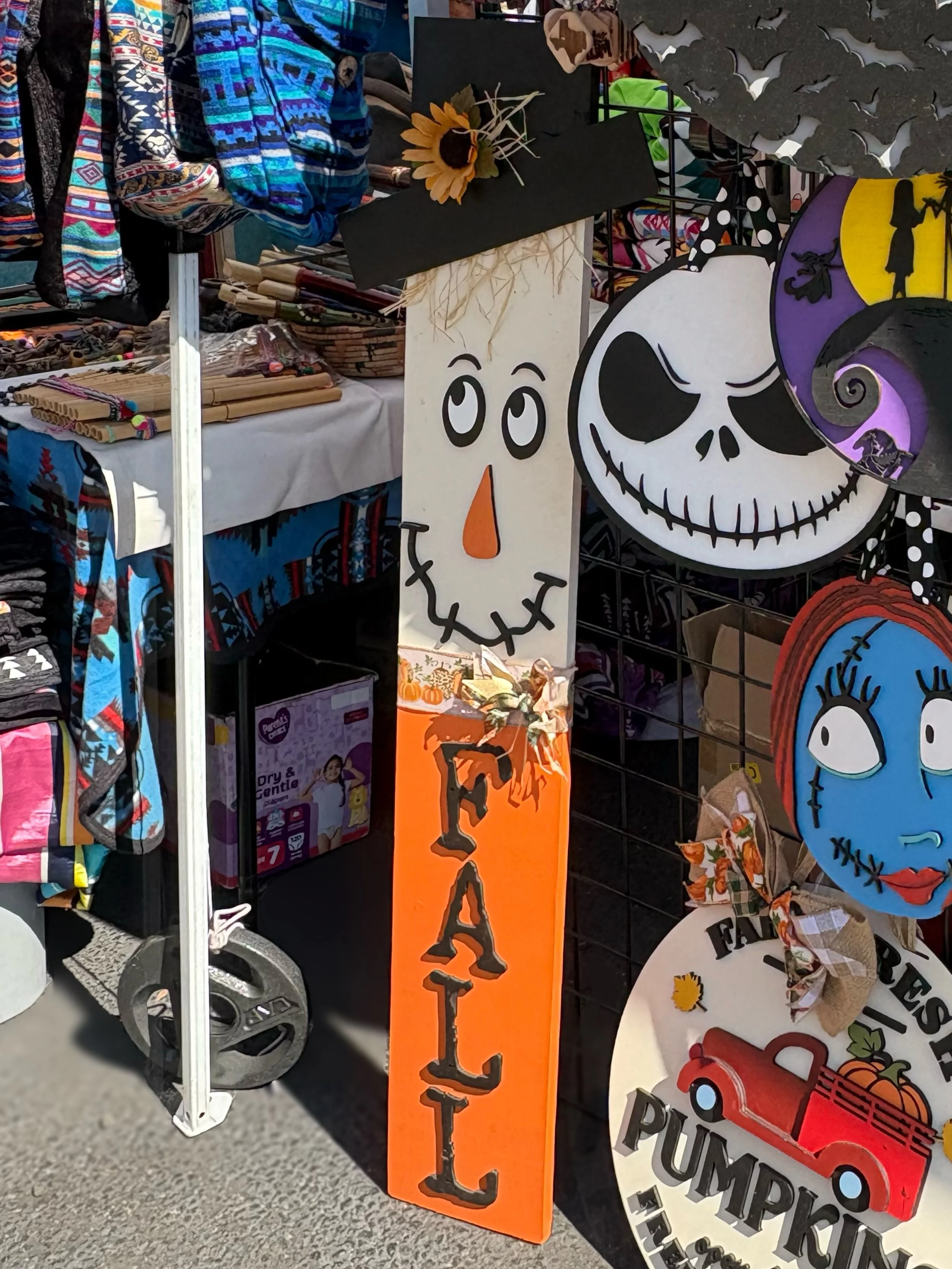 Porch Leaner- Fall Scarecrow