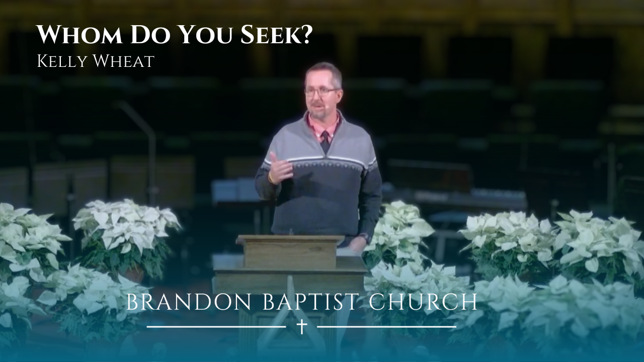 Whom Do You Seek?