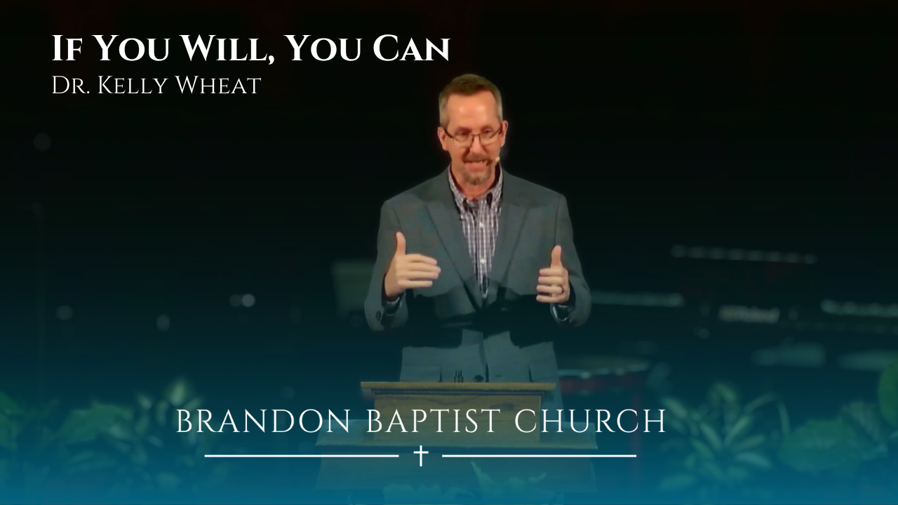 If You Will, You Can