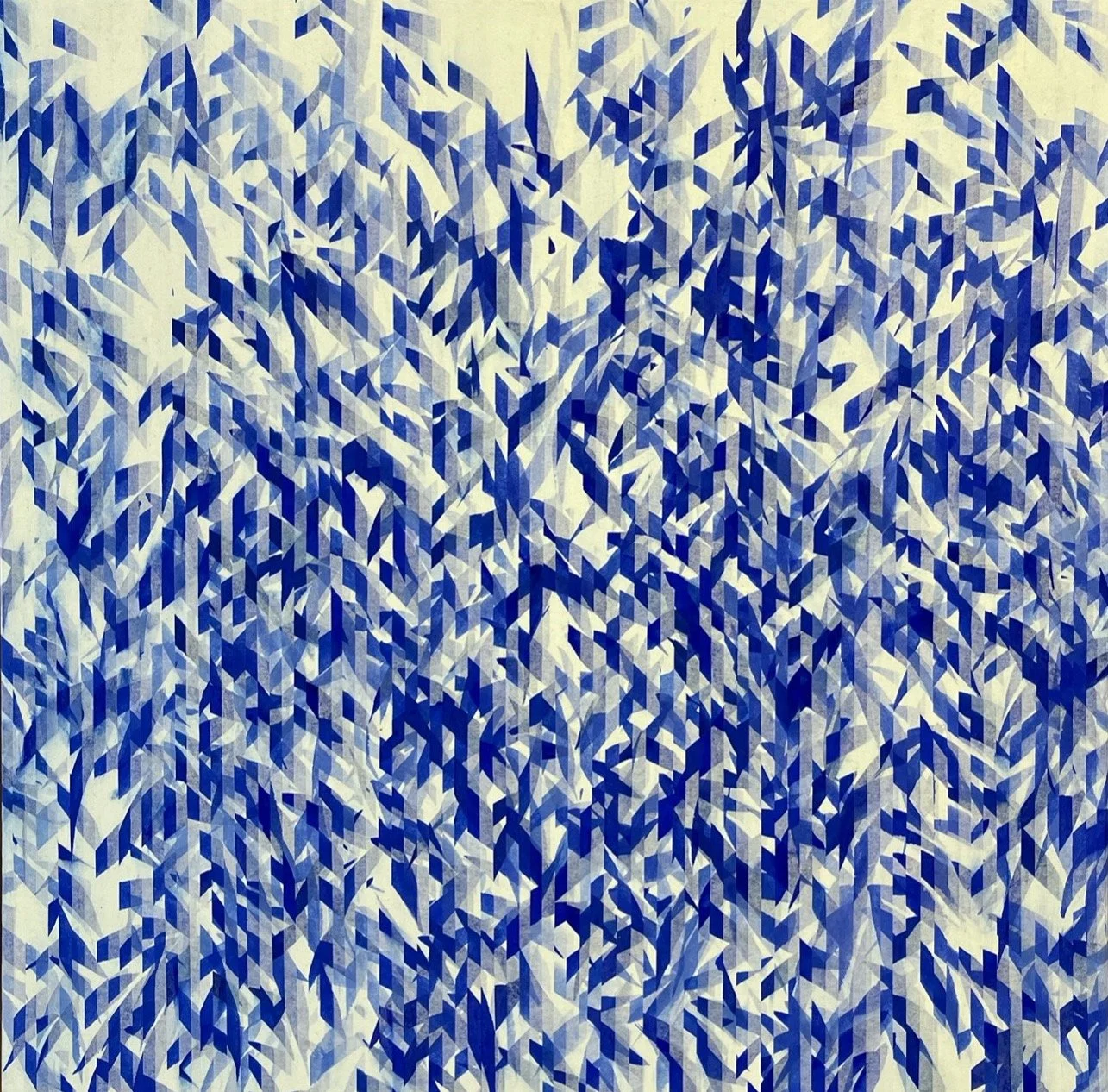 Heejung Shin, Passerby, acrylic, pigment, hanji copy.jpg