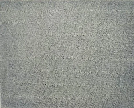 Park Seobo_Ecriture no.6-74_1974_graphite and oil on canvas_130x162cm_private collection, Daegu, SK.jpg