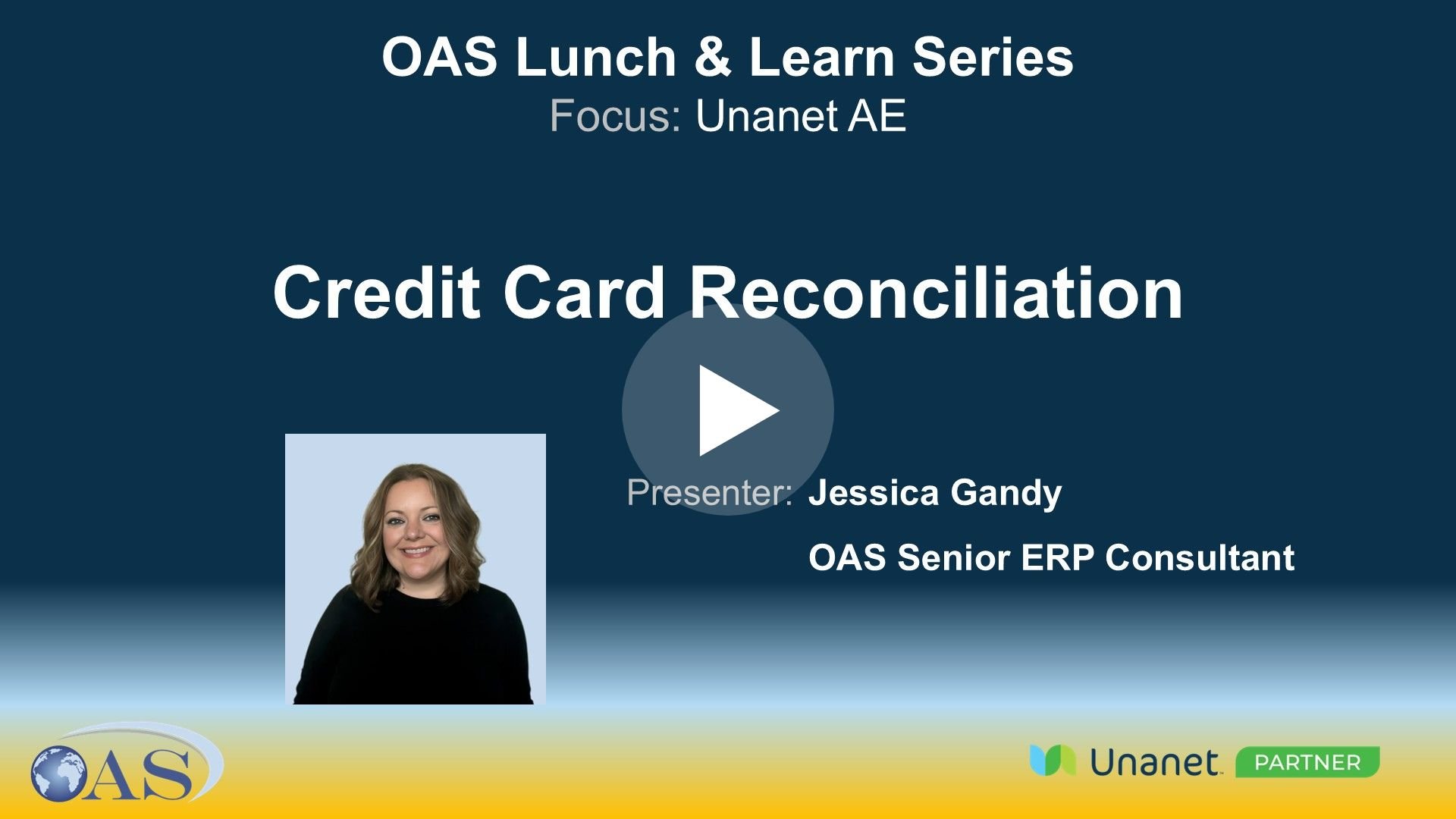 Credit Card Reconciliation