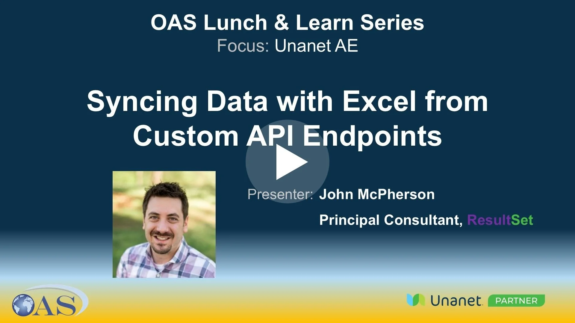 Syncing Data with Excel from Custom API Endpoints