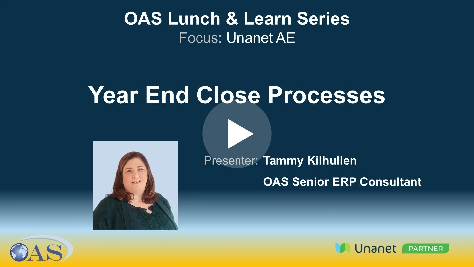 Year End Close Processes
