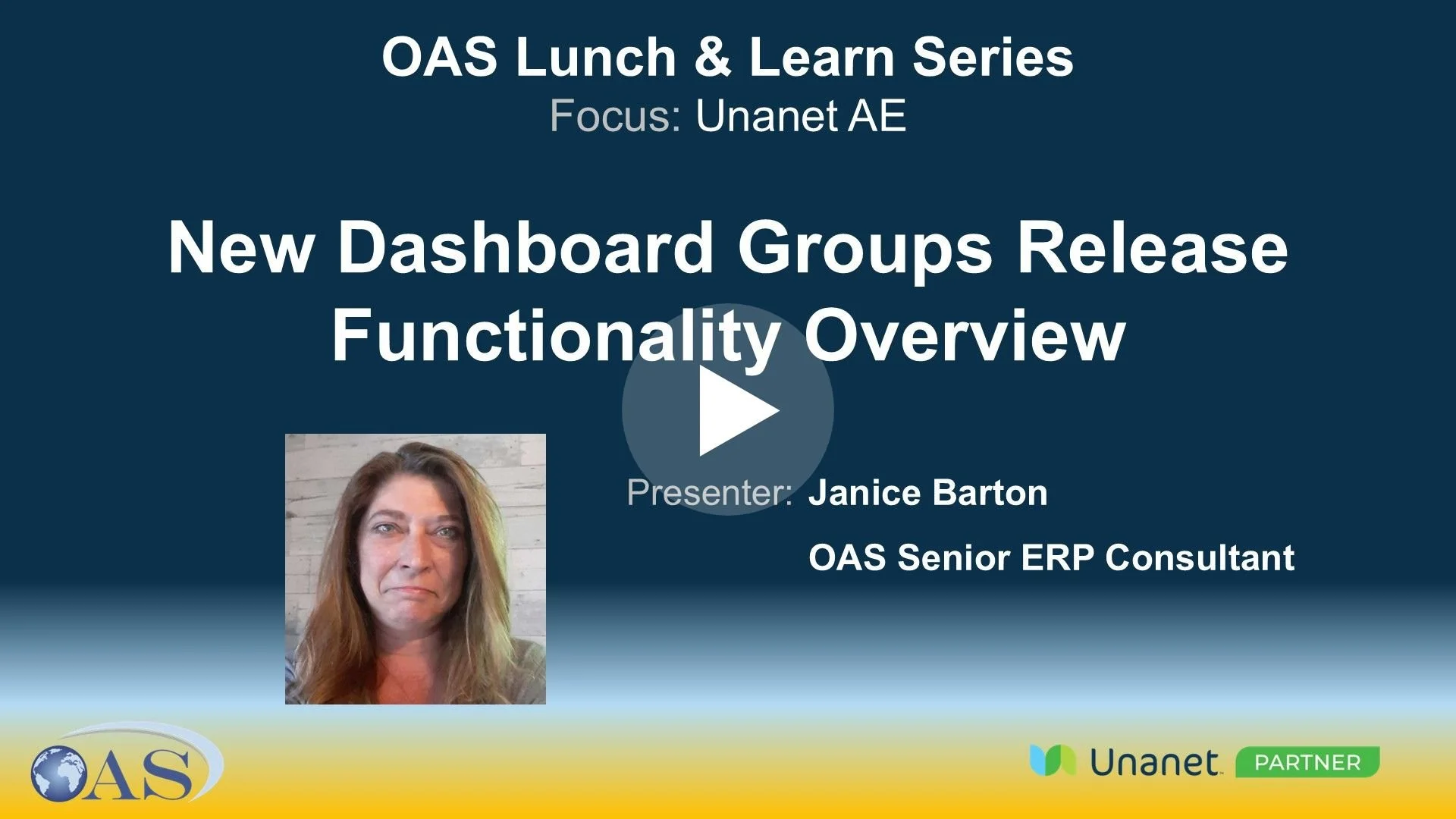 New Dashboard Groups Release Functionality Overview
