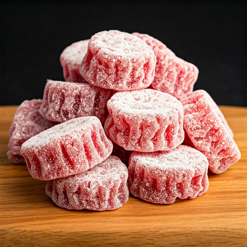 Dried Gummy Candies - Rasberry