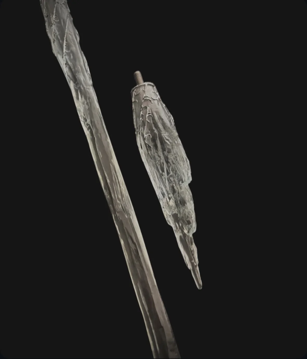 White Witch Wand Crystals