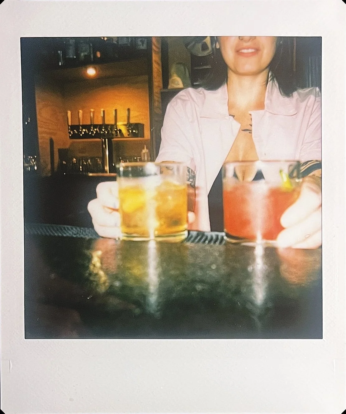 SOUNDS AND SIPS 

Enjoy one of our signature cocktails curated for good times and listening to your favourite records. 

Pictured here: 
GOLDEN OLDIE: Suntory Toki Whisky - Confluence Mandarin Amaro - Plum Brandy - Plum Bitters - Ginger Demerara syru
