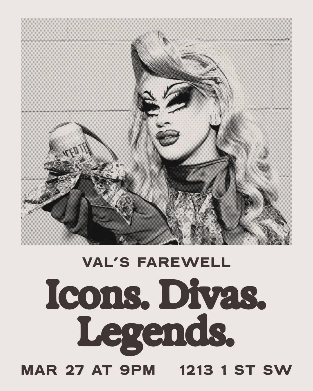 VAL&rsquo;S FAREWELL

Your beloved Calgary Icon. Diva. Legend - @queenvaleriehunt is heading off to new adventures out west! 

Come raise your glass to Val next Friday while enjoying some artsy, ethereal, and magically fun pop records. 

Sound Room a