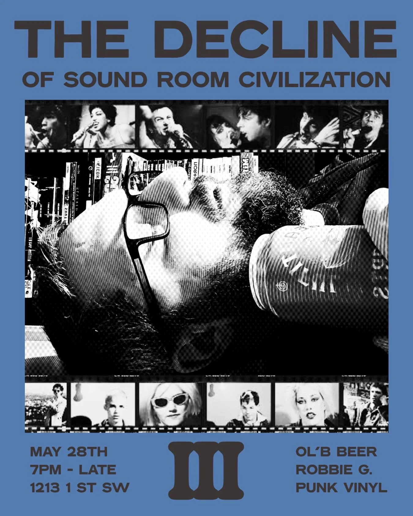 PUNK NIGHT III

Robbie G is taking over the room for another night of loud records, punk staples, a little bit of chaos, and whatever else he wants to get up to. 

No playlists, no algorithms, no aux cords. Just this cool guy bringing in his favourit