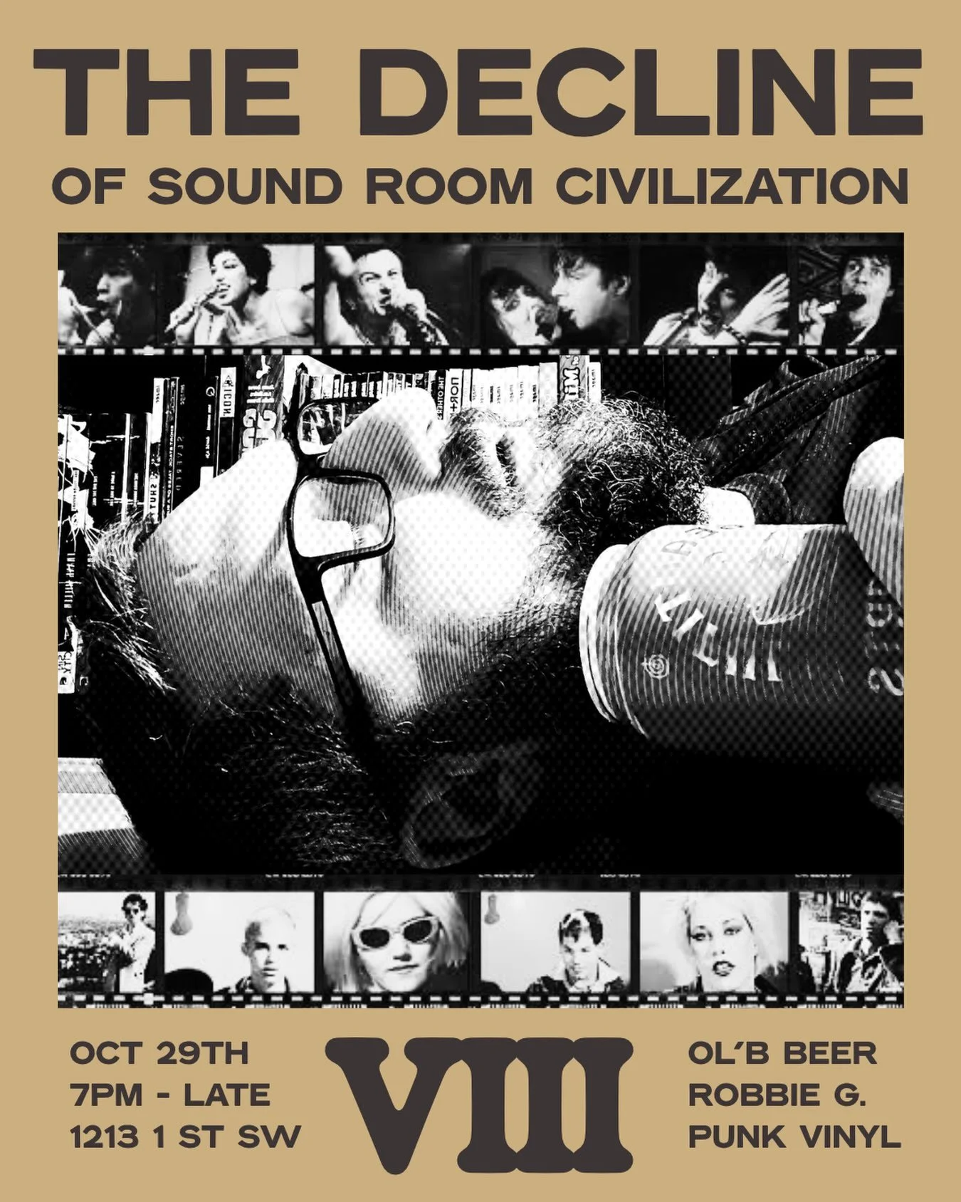 PUNK NIGHT!! 

On Thursday, October 29th, come down for an evening of loud records, punk staples, and good times. 

No playlists, no algorithms, no aux cords. Just @robbbbieg bringing in records from his collection and maybe yelling along&hellip;

Ha