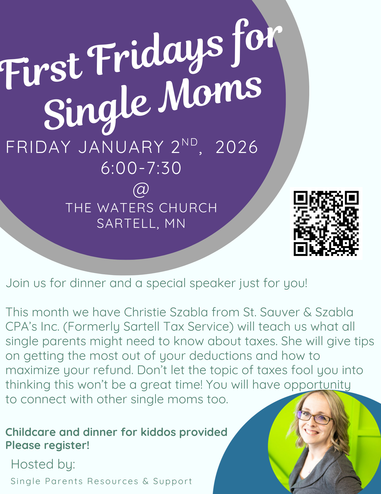 First Friday for Single Moms past event Nov 2025