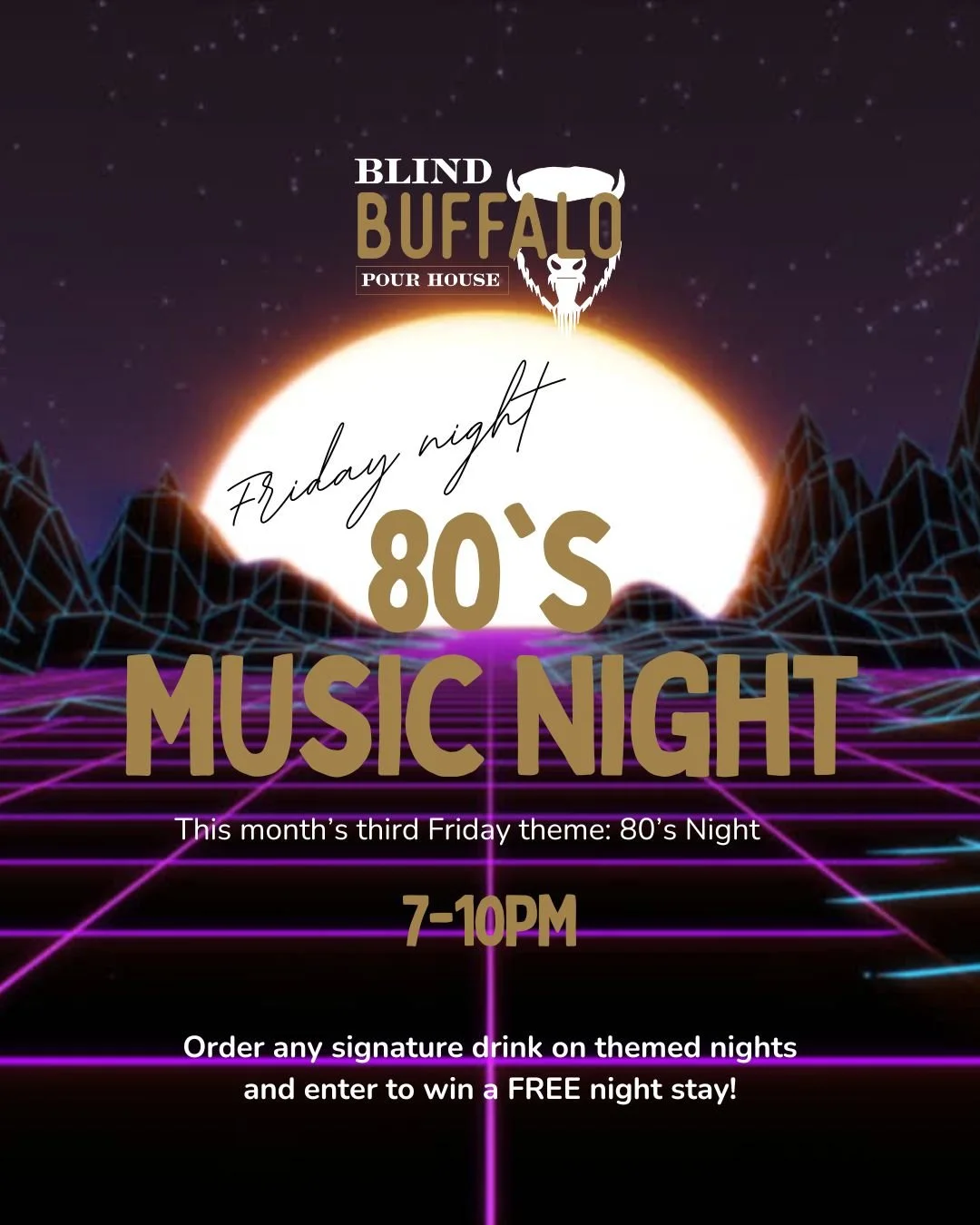 March — 80’s Night
