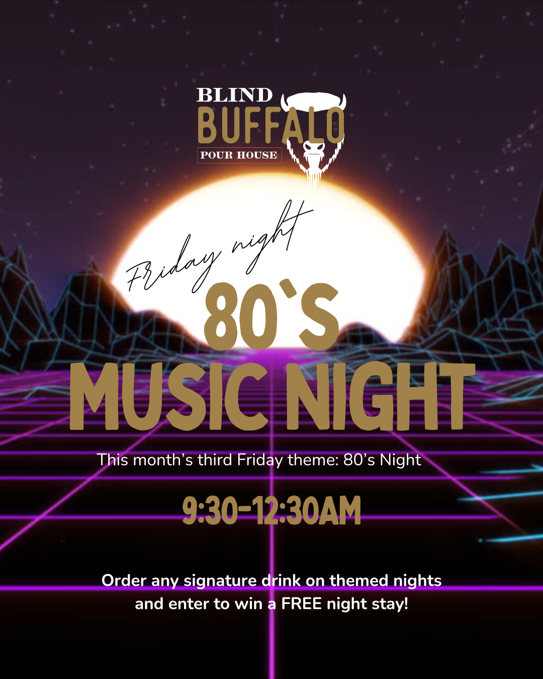 March — 80’s Night