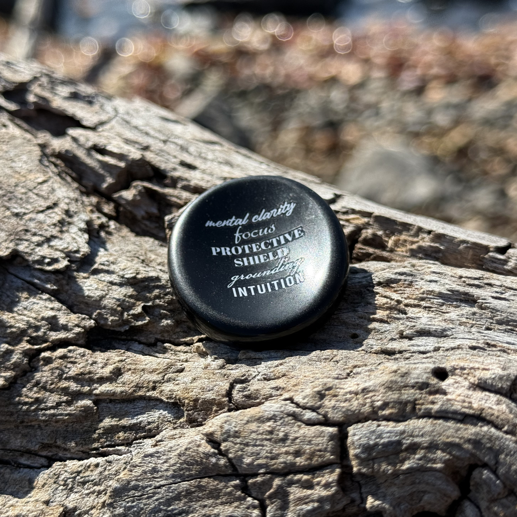 Black Obsidian Worry Stone