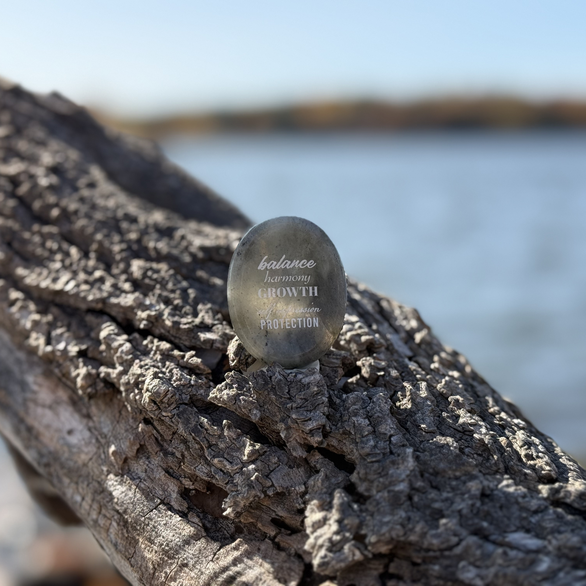 Labradorite Worry Stone