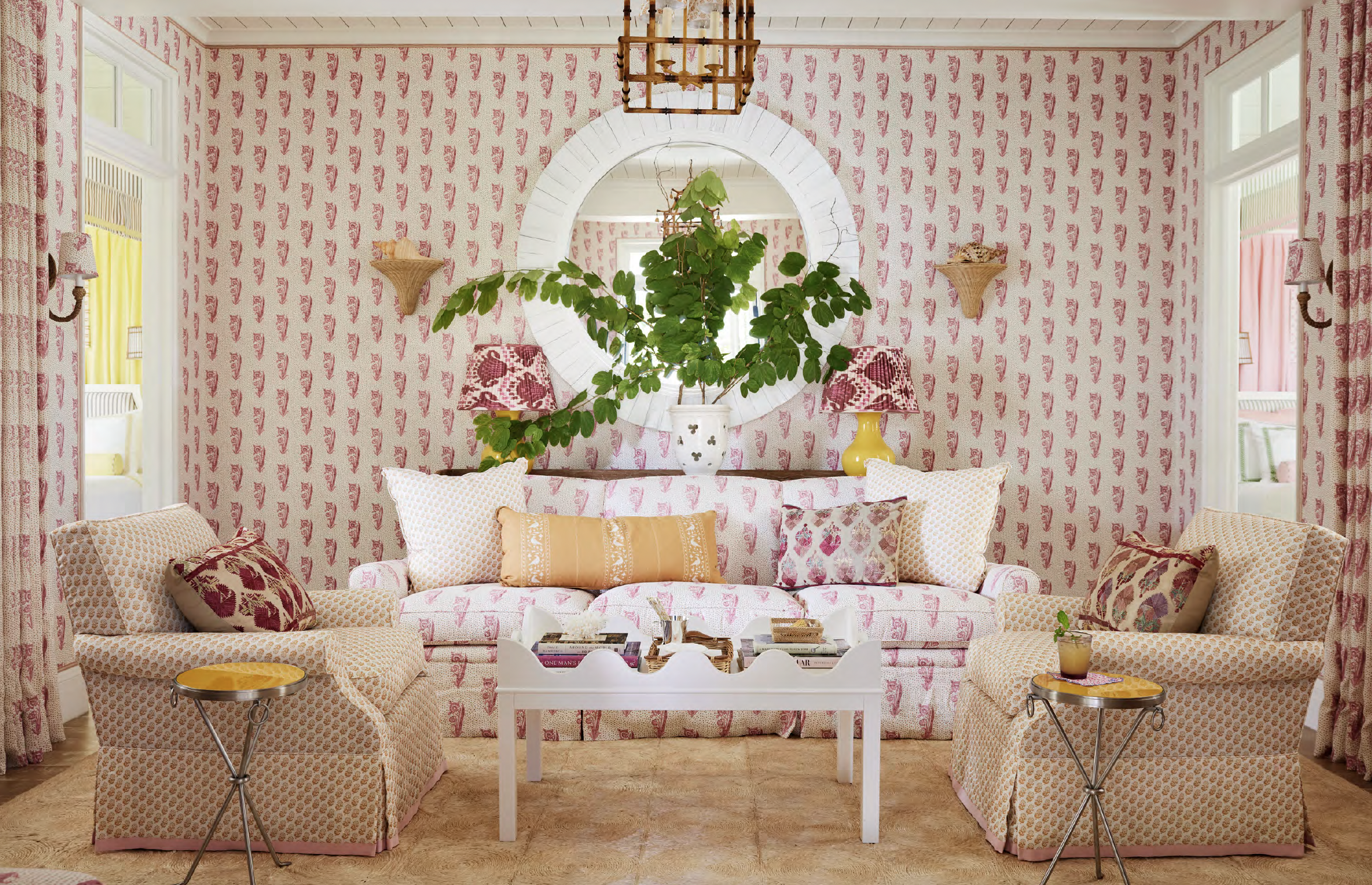 Amanda Lindroth Design Lyford Cay Lazy Daisy