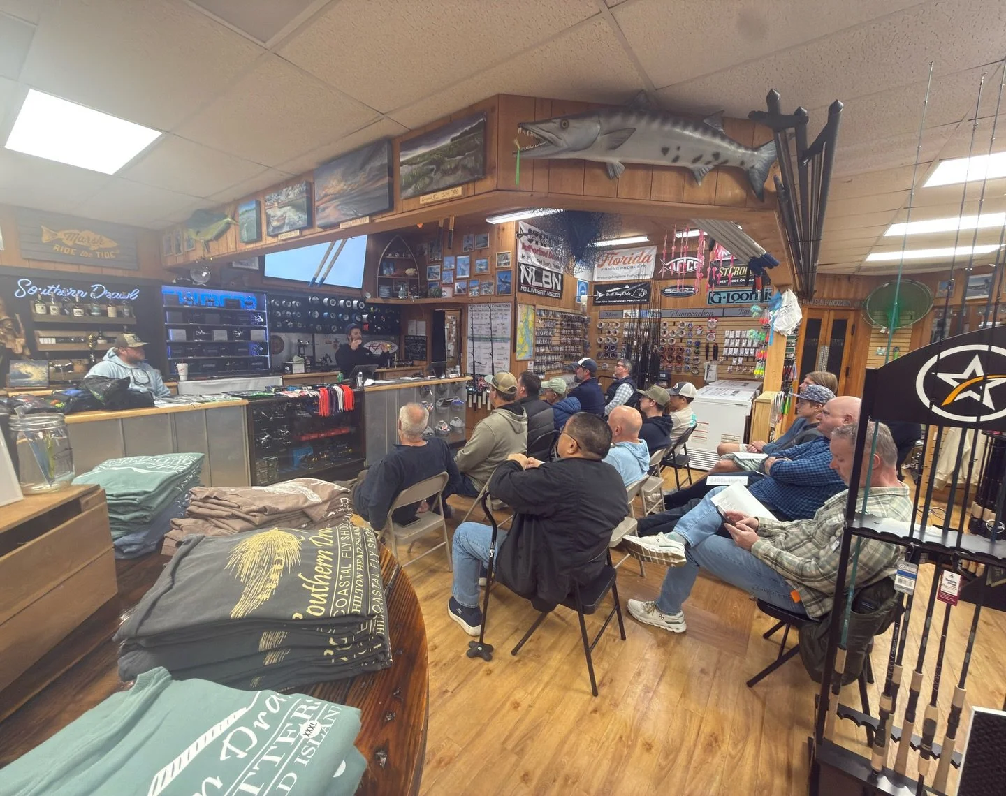 @performancefishingcharters captured everyone&rsquo;s attention tonight with his &ldquo;Basics of Offshore Trolling&rdquo; class tonight. Thanks to everyone who joined us!

#fishing #offshore #trolling