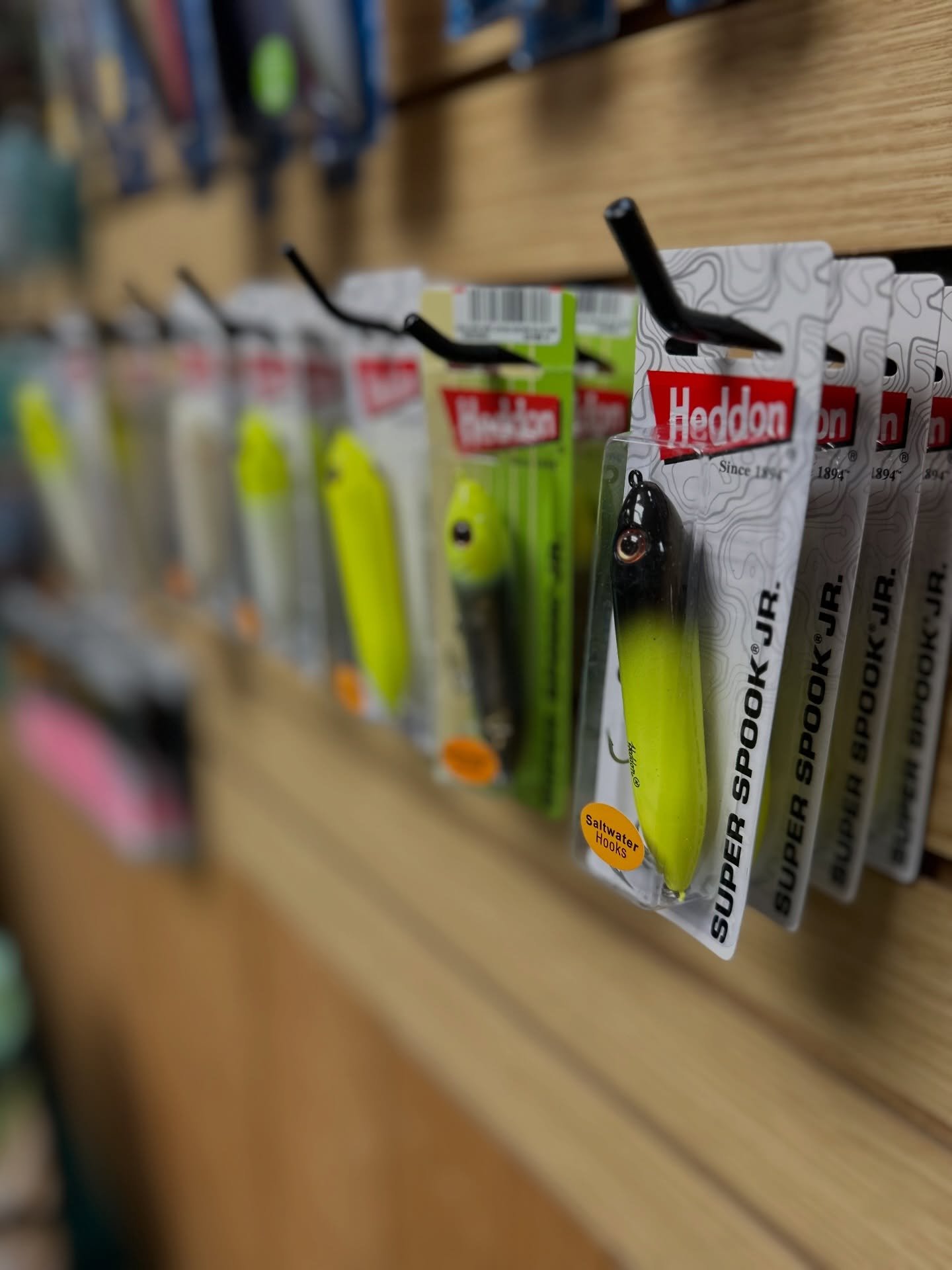 Loaded up with @heddon_lures Super Spook Jr&rsquo;s just in time for the spring trout bite!

#hiltonhead #fishing #trout
