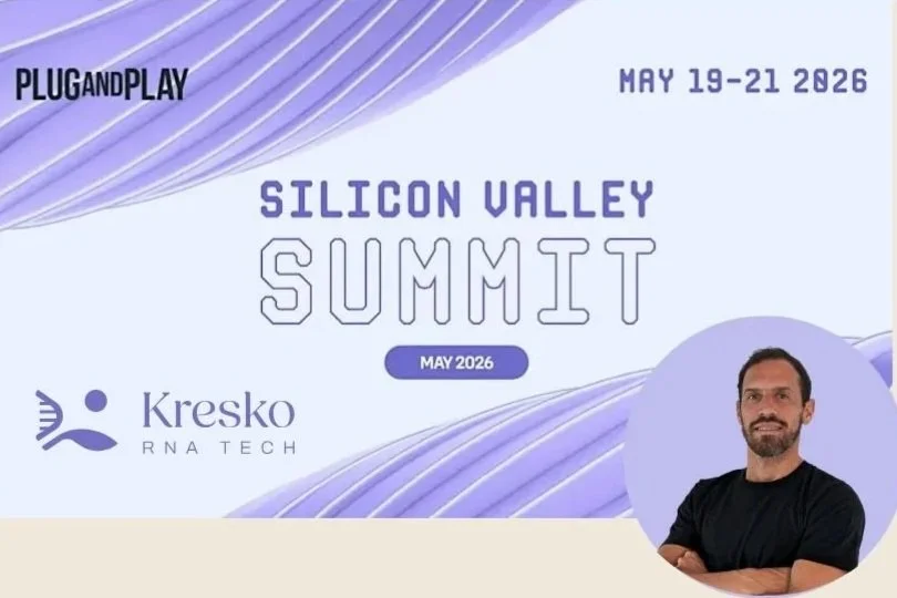 Uciel Chorostecki will be pitching Kresko RNAtech at the Plug and Play in Sunnyvale.