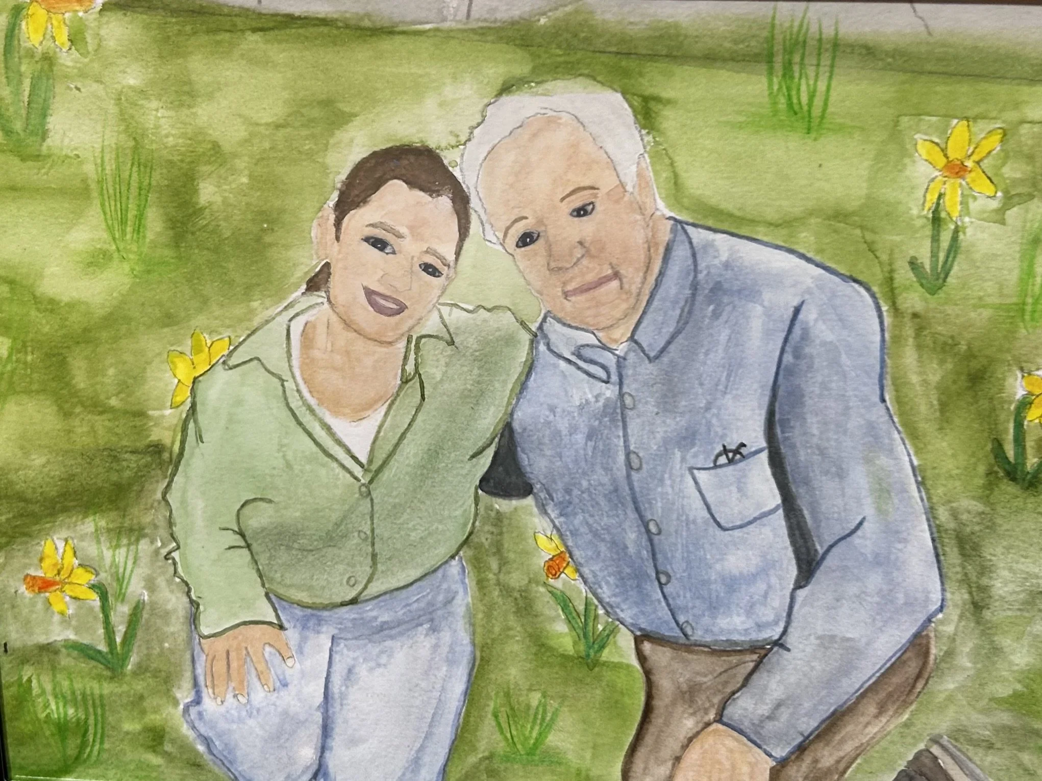 Claire and Her Grandfather