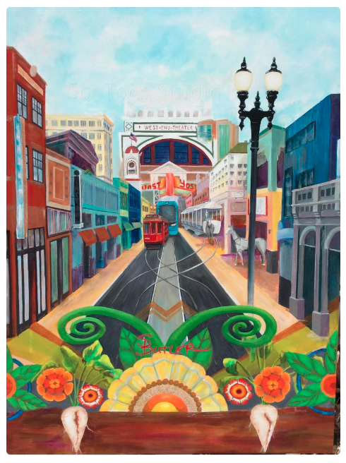 Preserving 4th Street Print