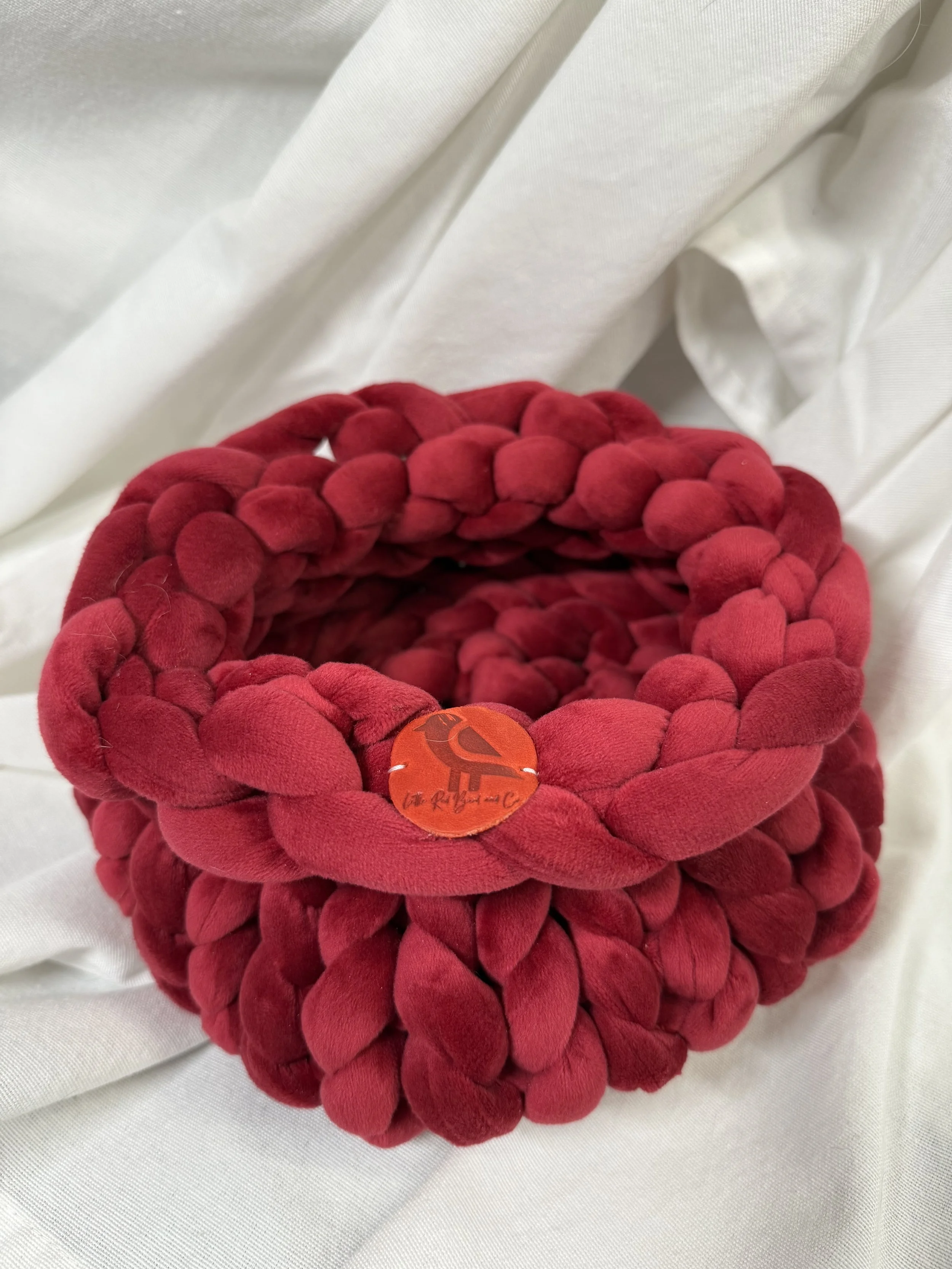 Custom Tube Yarn Baskets