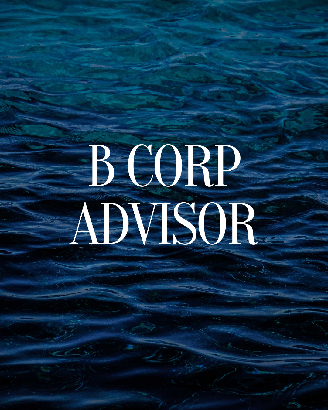 B Corporation certification logo, featuring the letter 'B' in a circle with the words 'Certified Corporation' above and below.