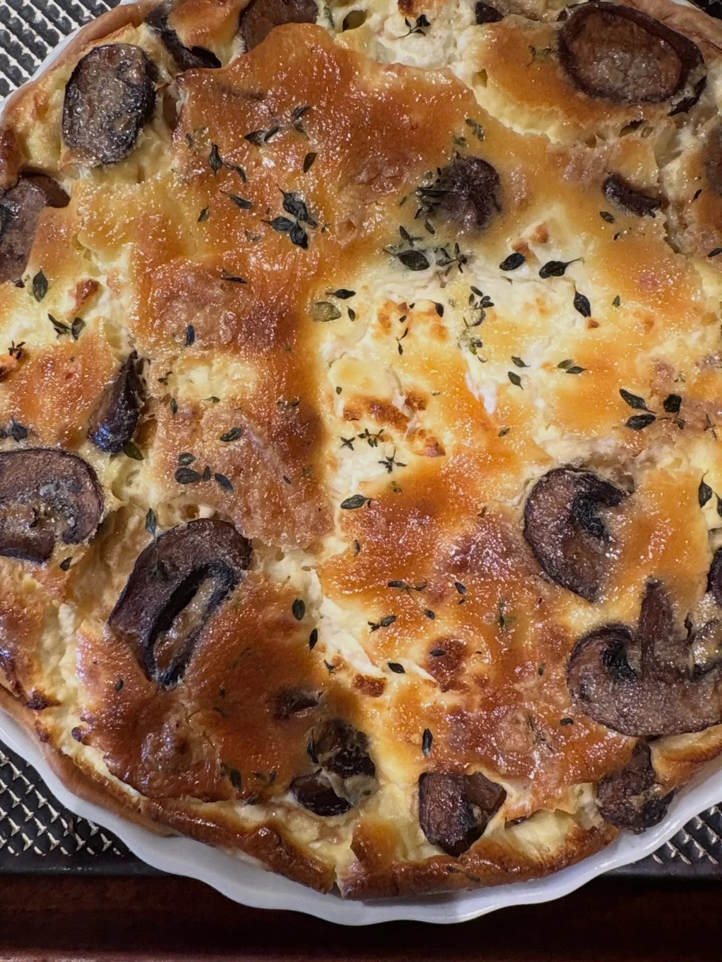 This mushroom quiche is the kind of recipe that feels effortlessly elegant&mdash;rich, savory, and deeply comforting without being fussy. With earthy mushrooms, creamy goat cheese, and a silky custard, it&rsquo;s a reliable go-to for brunches, casual