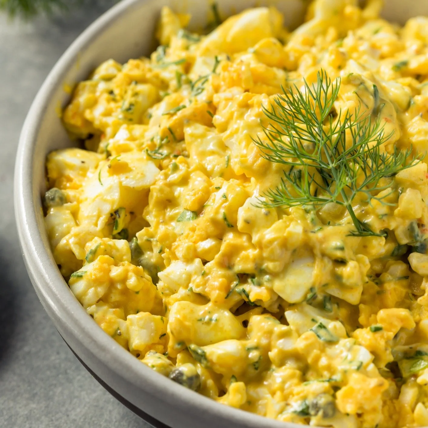 Simple ingredients can still create something special&mdash;and this creamy dill egg salad is proof. Brightened with fresh lemon, fragrant dill, and just the right touch of mustard, it&rsquo;s a classic recipe that feels both nostalgic and elegant. W