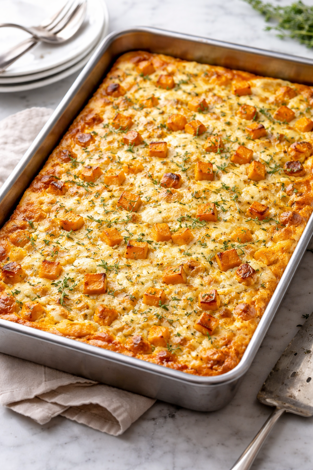 Butternut Squash Breakfast Bake