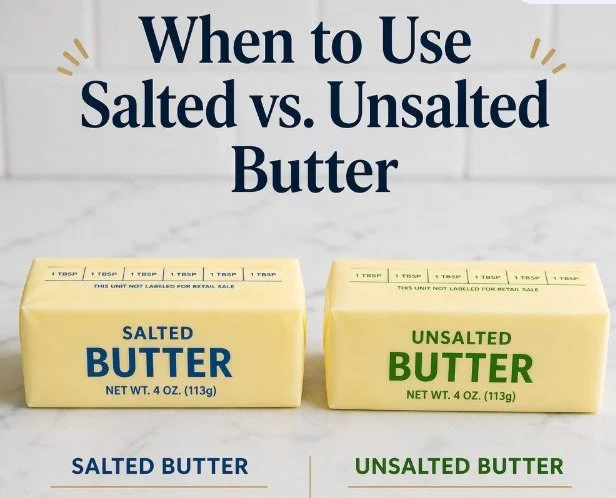 Salted vs. Unsalted Butter: Does It Really Matter?

Discover how butter can affect your dishes, whether you use salted or unsalted.

Butter feels like one of those simple ingredients&mdash;until you realize it can quietly change the outcome of everyt
