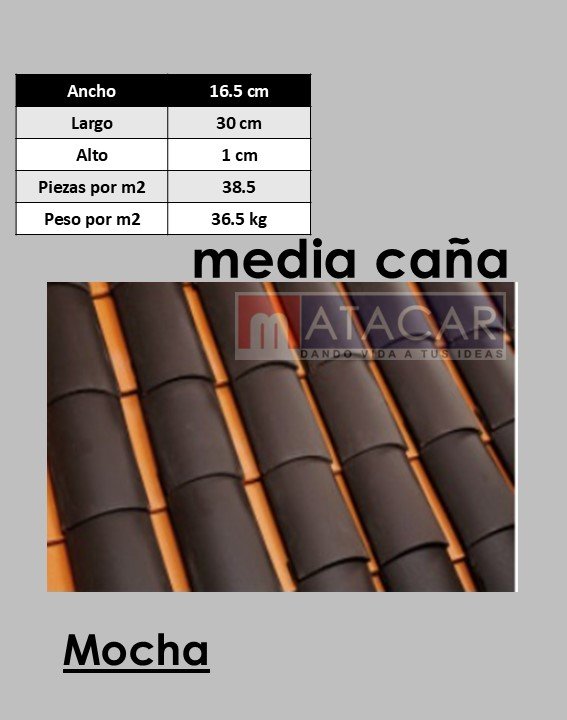 Media caña moka