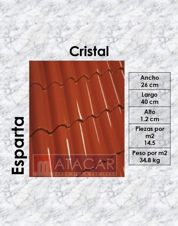 Esparta cristal