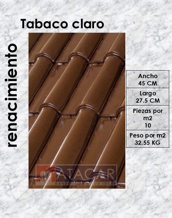 Renacimiento tabaco claro