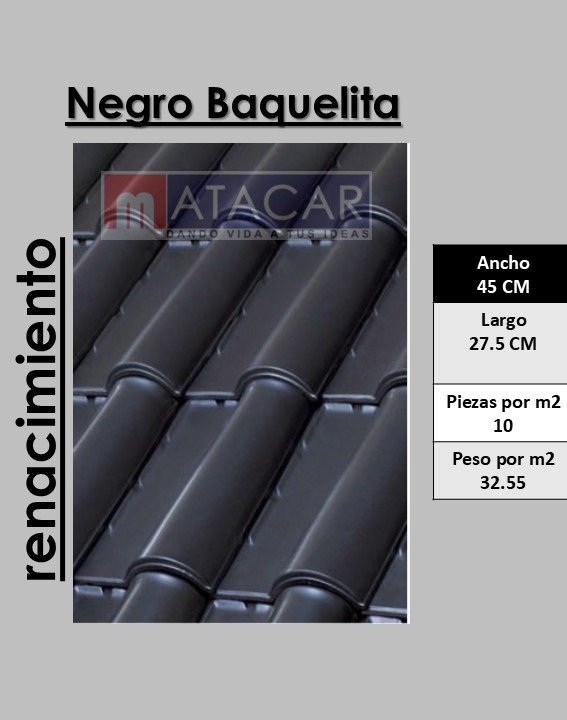 Renacimiento negro baquelita