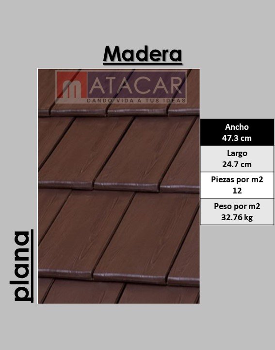 Plana madera