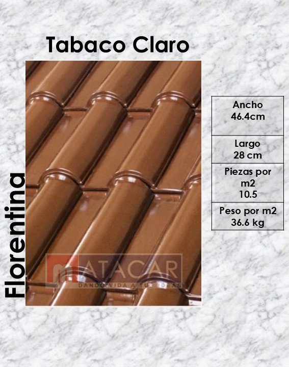 Florentina tabaco claro