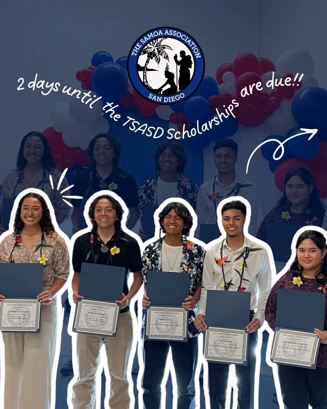 The TSASD scholarship applications are due soon 🚨

Success starts with the courage to apply✨ Take the first step and apply by May 15th‼️