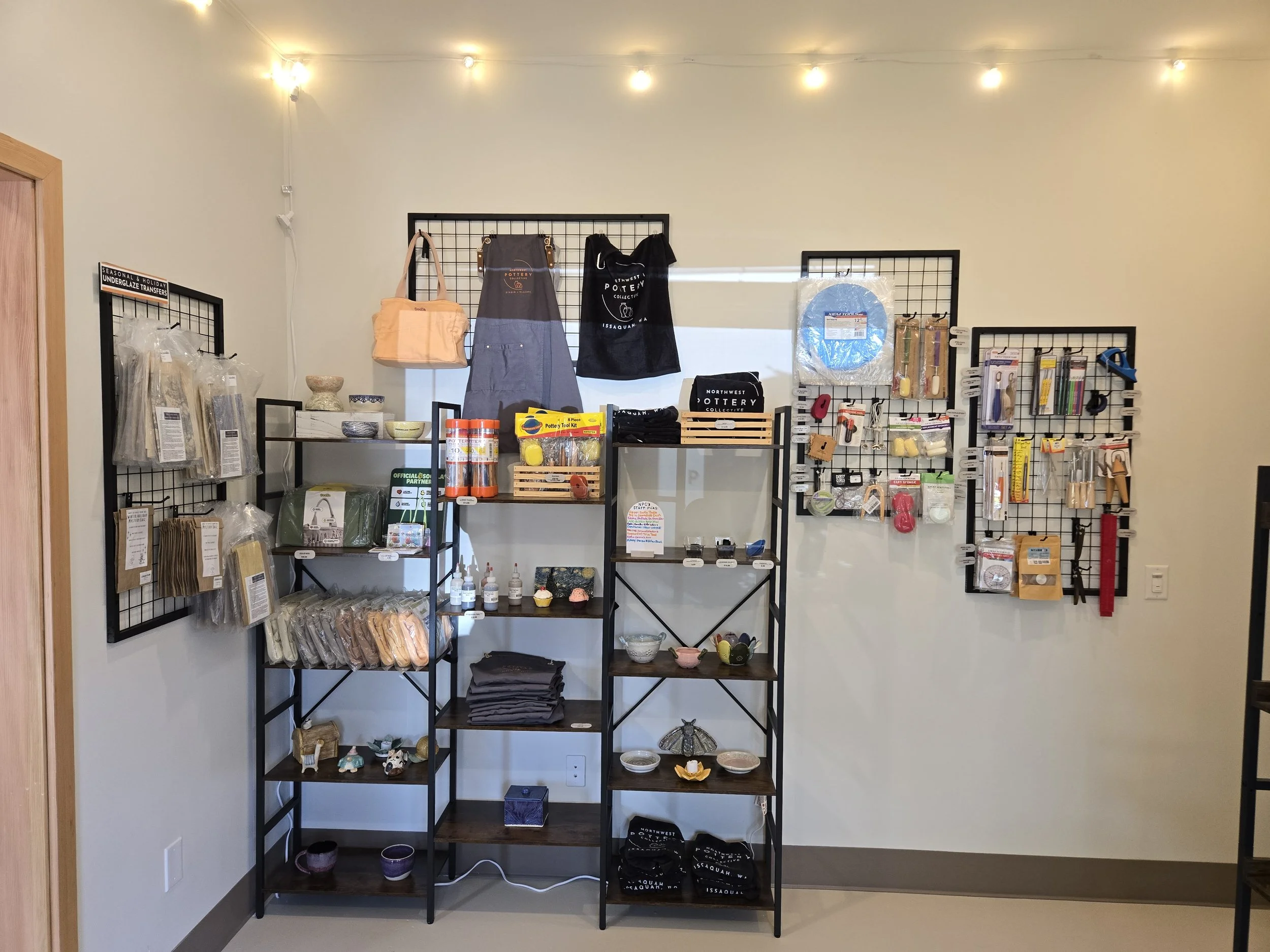 on-site pottery supply sales