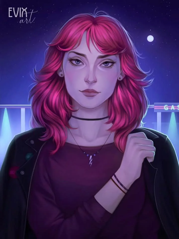 Main Female Character Bookart