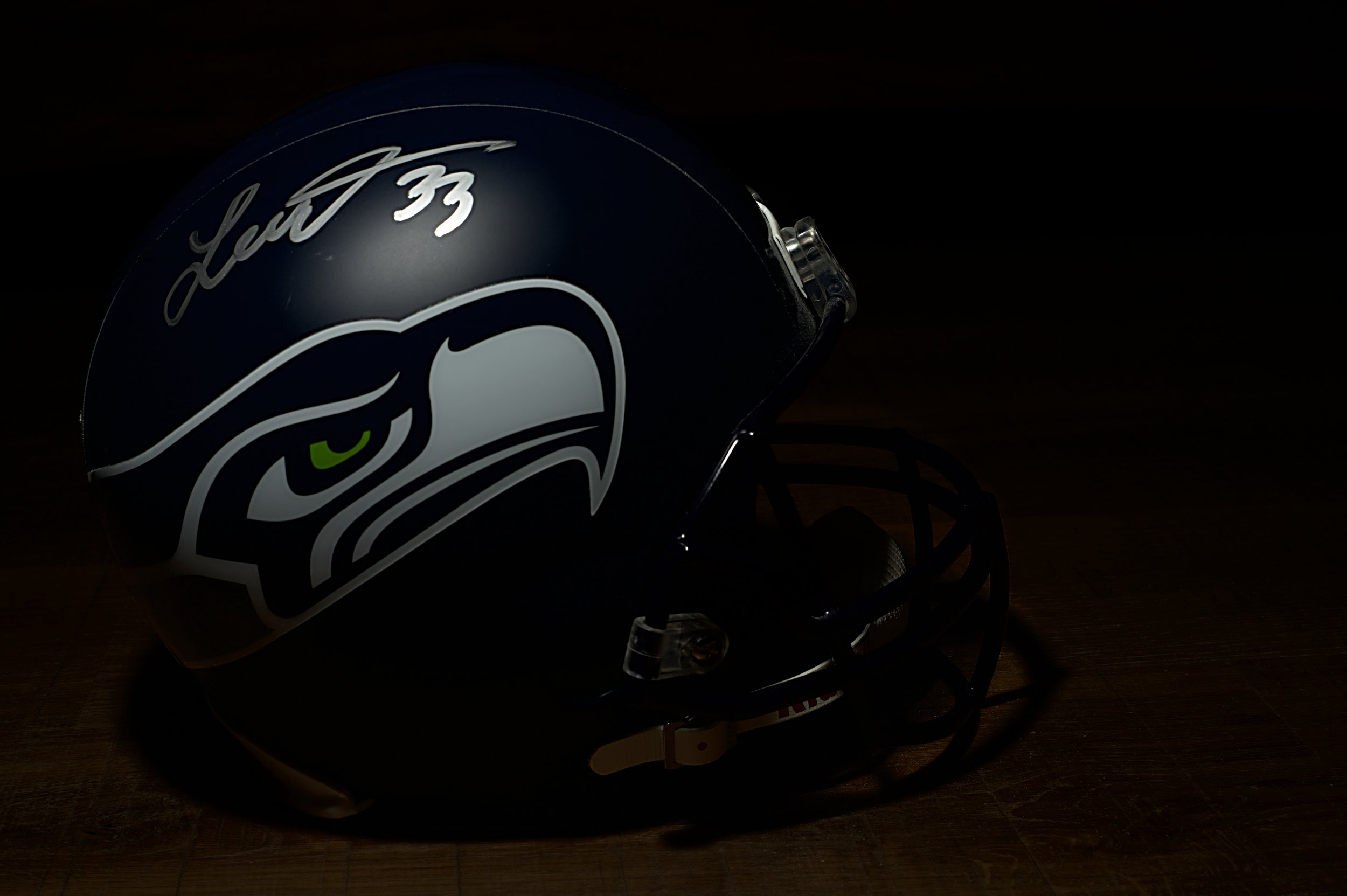 Darth Vader Seahawks Helmet