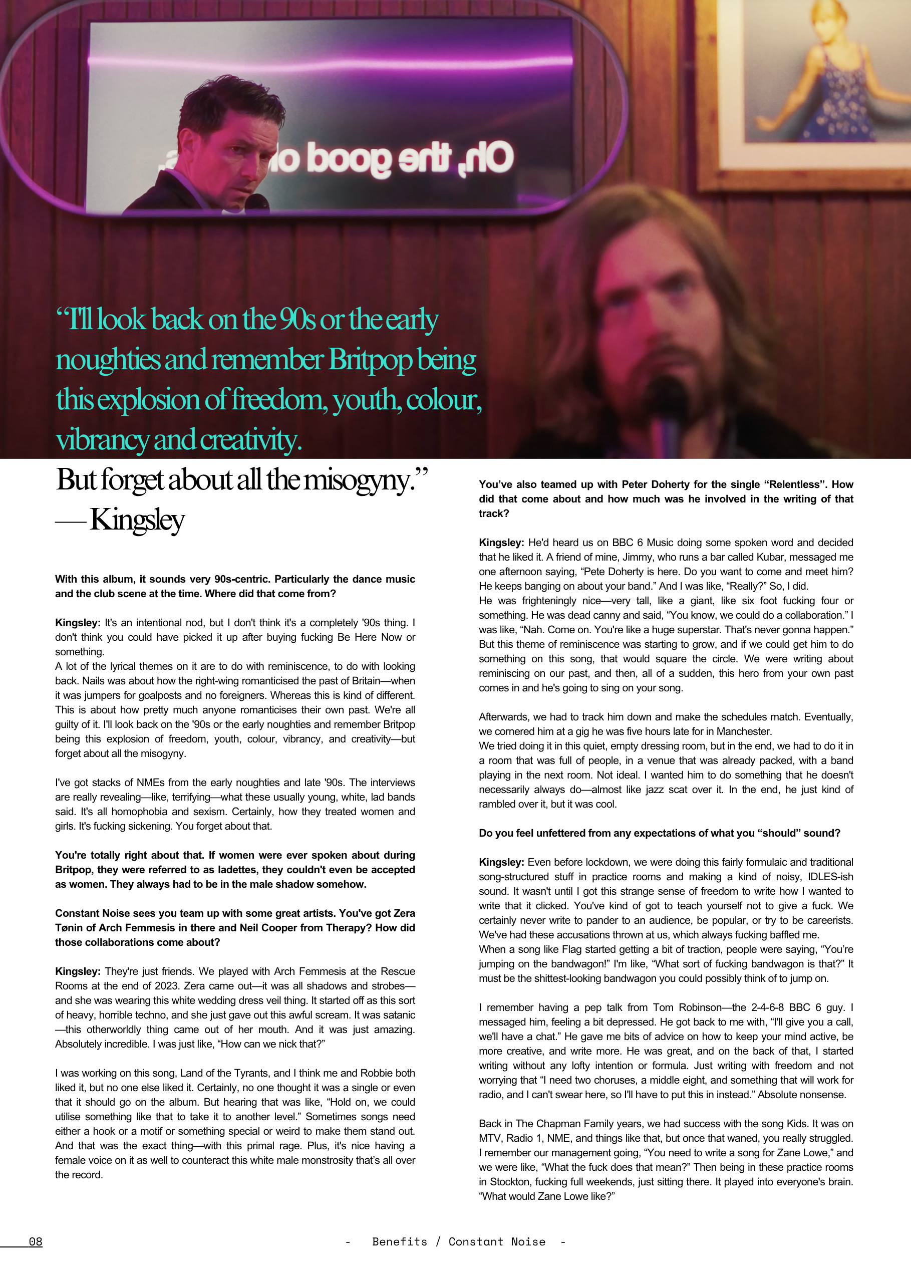 Sprawl Magazine / benefits constant noise