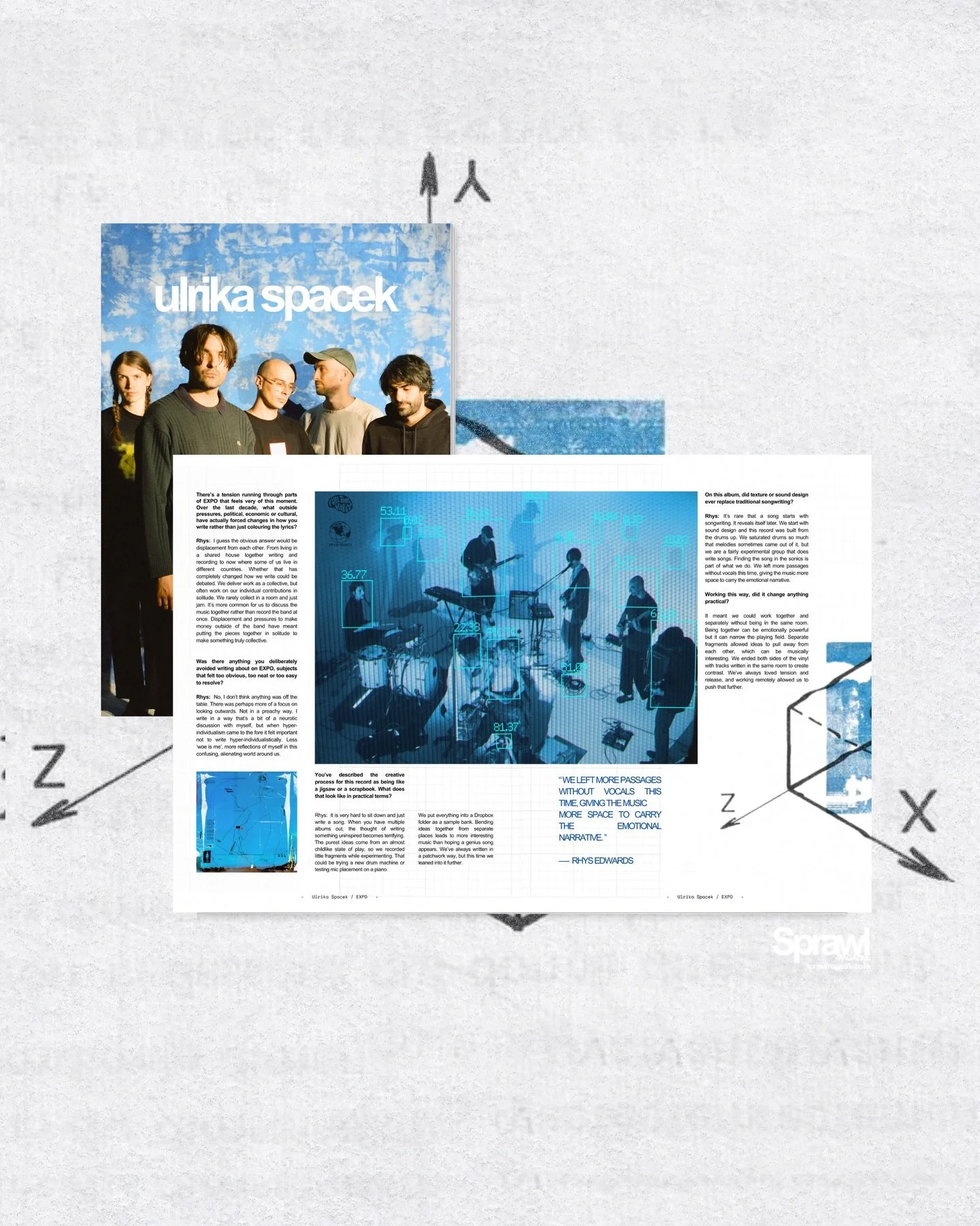 Interview: 
EXPO / @ulrikaspacek 

&ldquo;I write in a way that&rsquo;s a bit of a neurotic discussion with myself, but when hyper-individualism came to the fore it felt important not to write hyper-individualistically. Less woe is me&rsquo;, more re