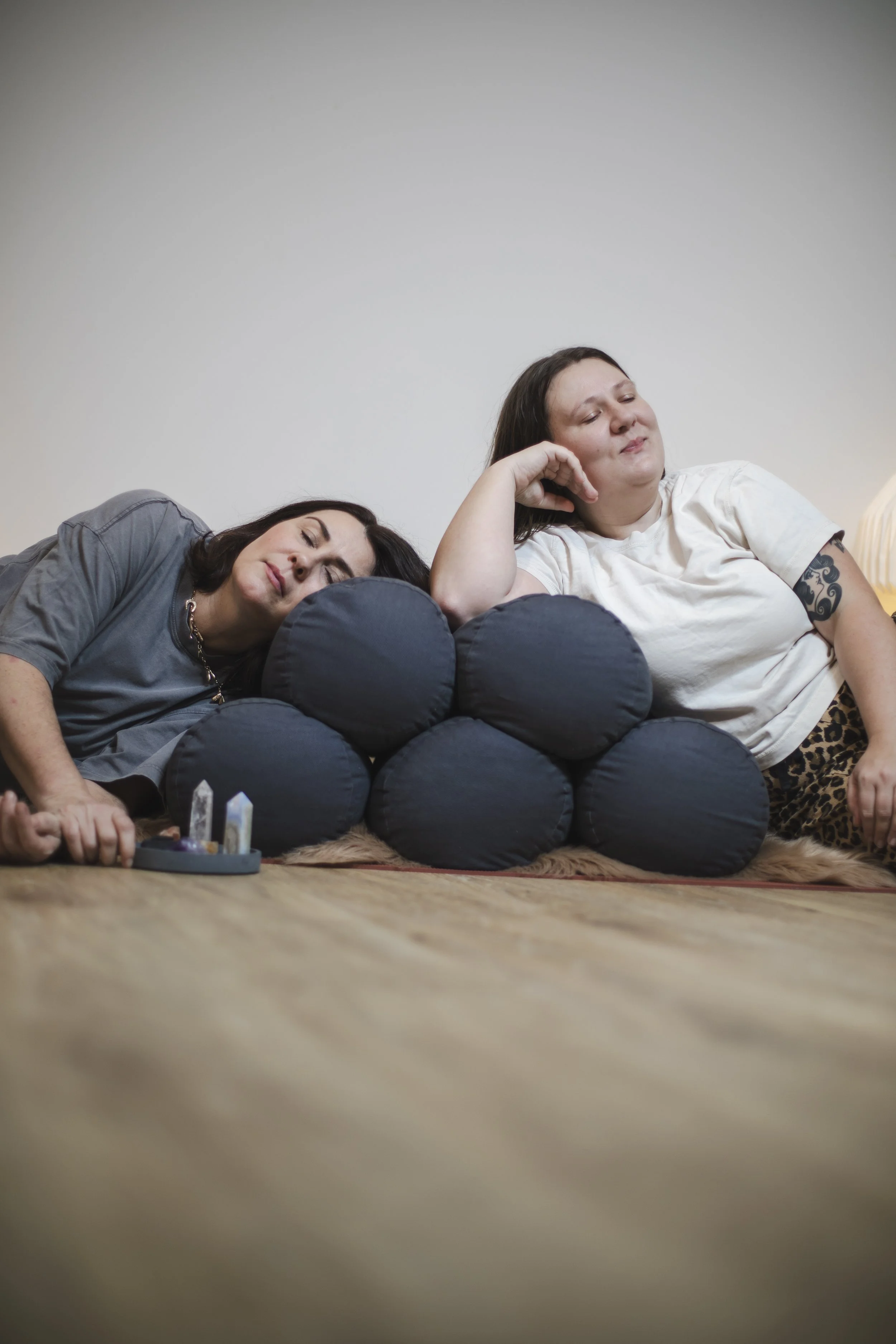 settle yourself down: a slow yoga + sound series